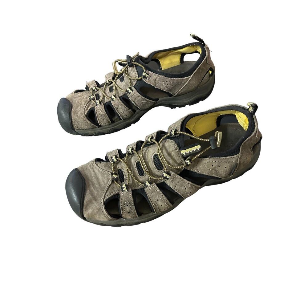 Eddie Bauer Brown Men’s Shoes 13 M‎ Sandal. Breathable. Outdoors Bungee Lace - Picture 2 of 10